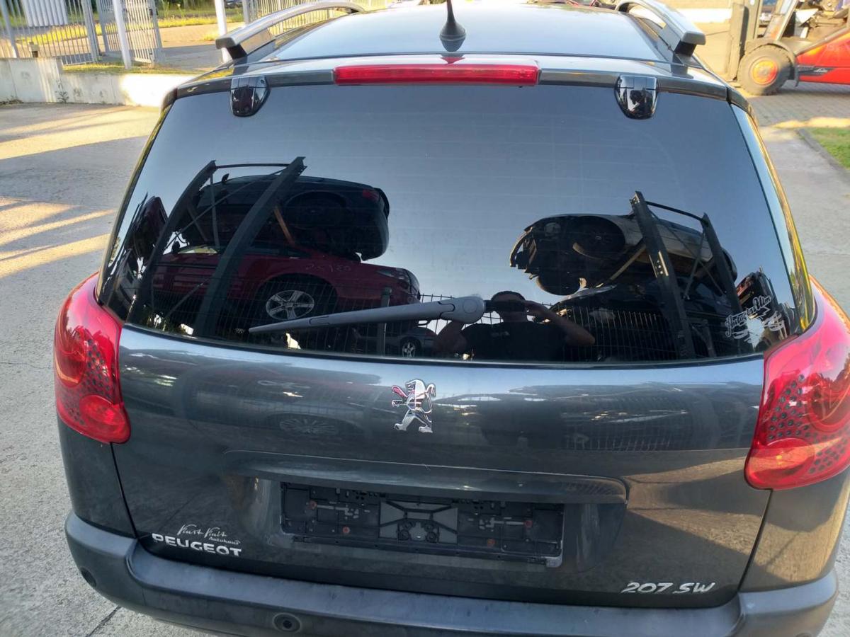 Peugeot 207SW original Heckklappe ohne Heckscheibe KTP Grau Shark Bj.2008 Peugeot 207SW original Heckklappe ohne Heckscheibe KTP Grau Shark Bj.2008